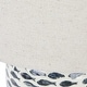 preview thumbnail 3 of 3, Coastal Capiz and Bamboo Table Lamp with Fish Design - 14.2"L x 14.2"W x 21.3"H