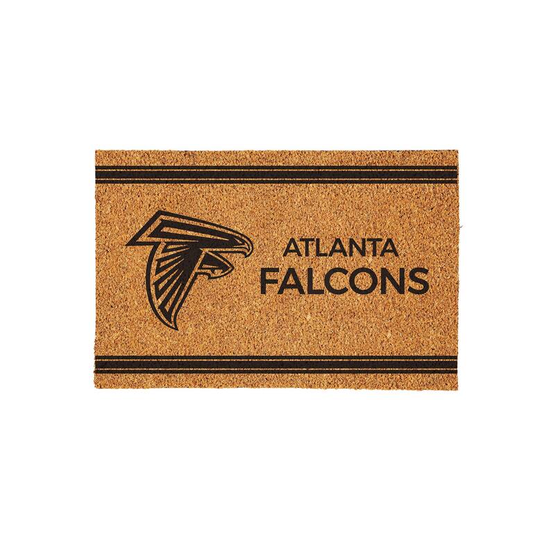 Atlanta Falcons Monochrome Indoor/Outdoor Coir Door Mat