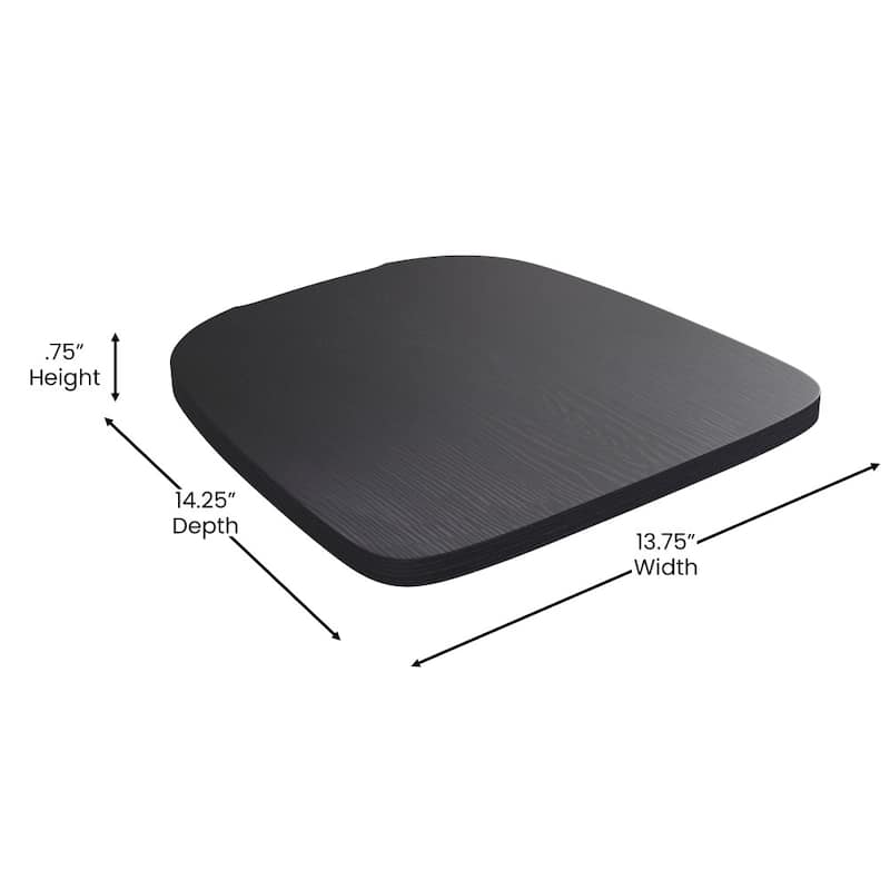 All-Weather Counter Height Stool with Poly Resin Seat