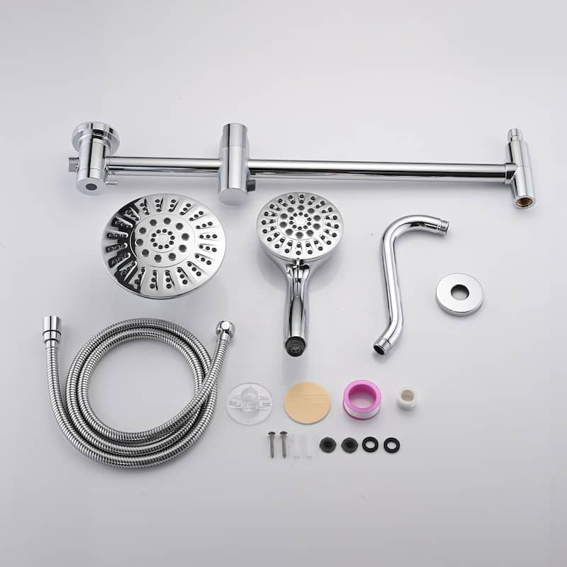 PROOX 5 Spray Shower Head with Handheld Shower Slide Bar Not included Shower Valve
