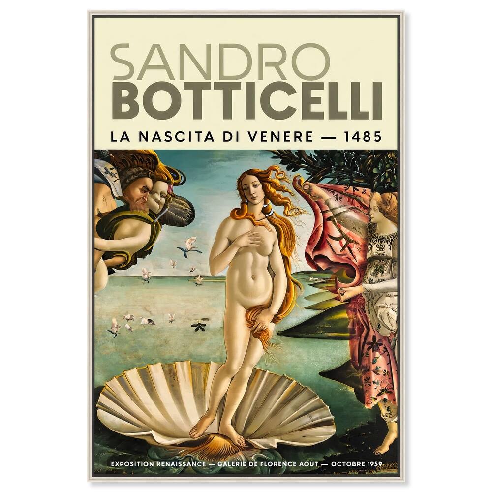 Renaissance Birth of Beauty Canvas by Art Remedy