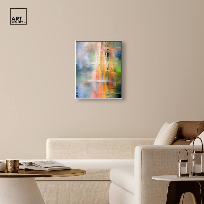 Spectrum's Embrace Canvas by Art Remedy