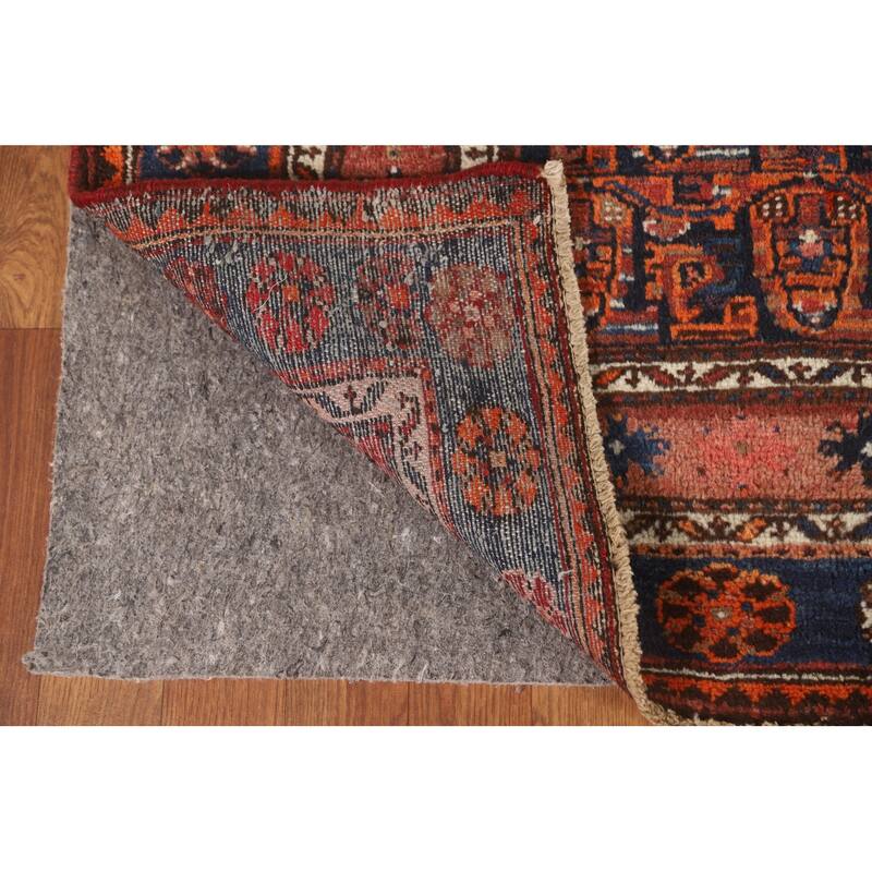 Malayer Persian Vintage Area Rug Hand-Knotted Wool Carpet - 4'3" x 6'7"