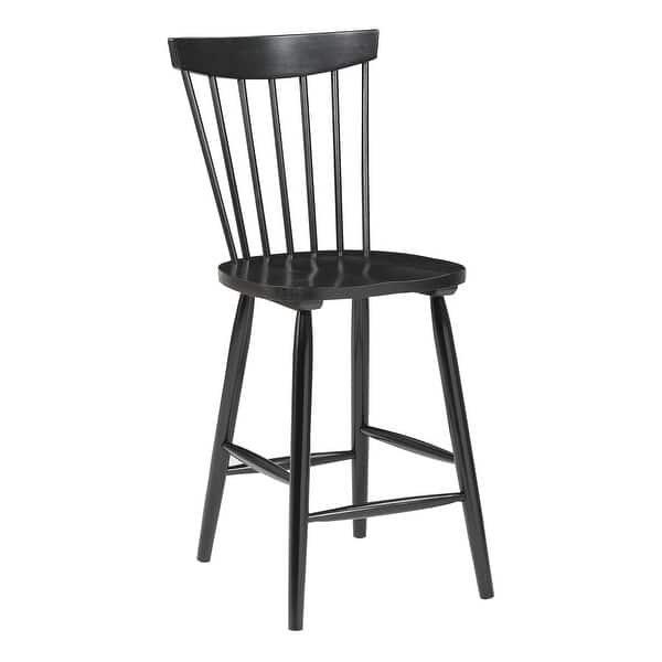 slide 1 of 22, Eagle Ridge Traditional Counter Stool Black