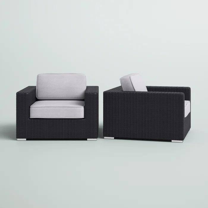Patio Chair With Sunbrella Cushions - Stylish And Durable Outdoor Seating(Excluding the table)