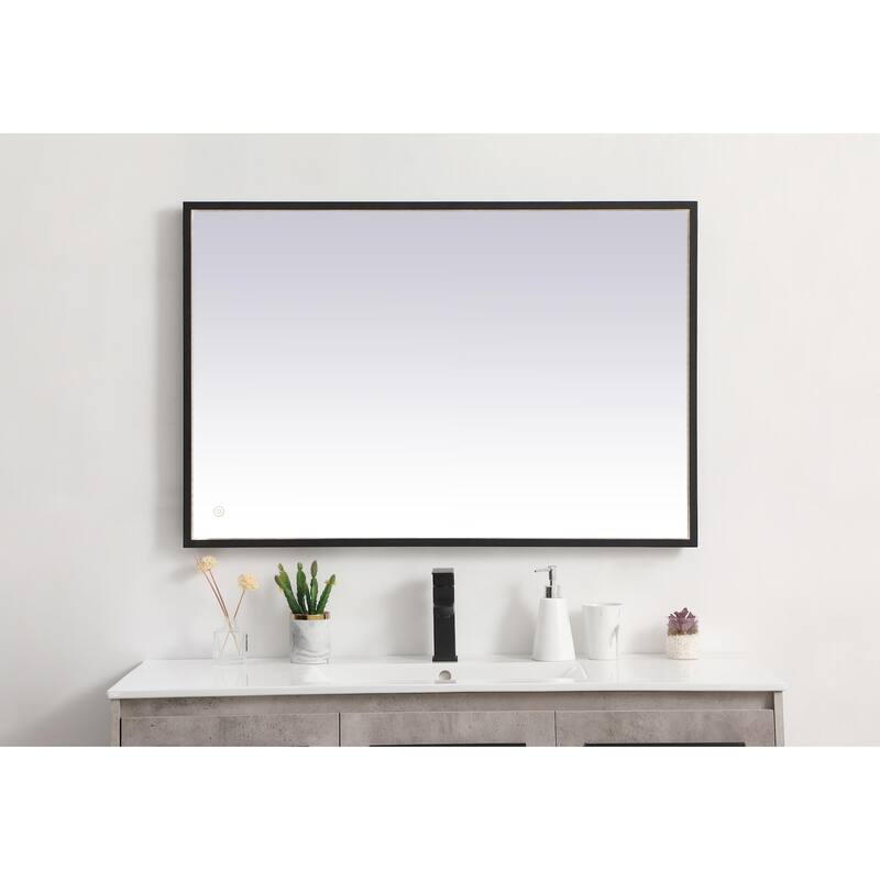 Elegant Lighting MRE62740 Pier 40" W x 27" H Modern Rectangular