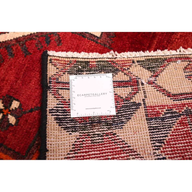 ECARPETGALLERY Hand-knotted Konya Anatolian Red Wool Rug - 5'4 x 7'8
