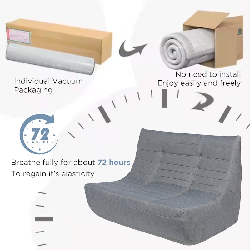 Bean Bag Chairs for Adults Memory Foam BeanBag Chair Big Bean Bag Sofa, Fireside Beanbags Lazy Sofa for Living Room