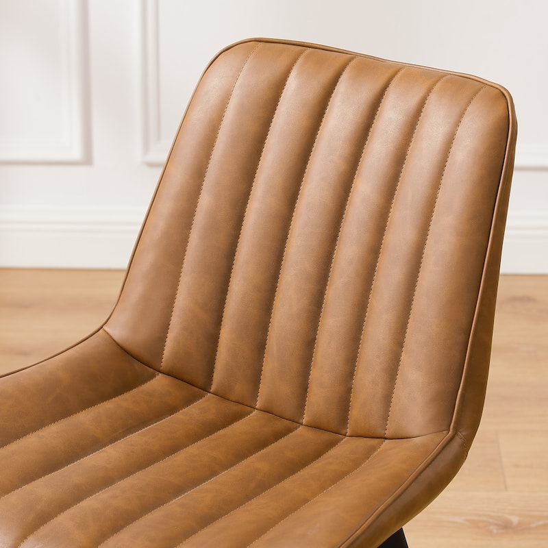 Art Leon Rustic Swivel Dining Chair (Set of 2)