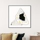 preview thumbnail 9 of 8, Oliver Gal 'Muse' Spiritual and Religious Black Wall Art Canvas Print 40 x 40