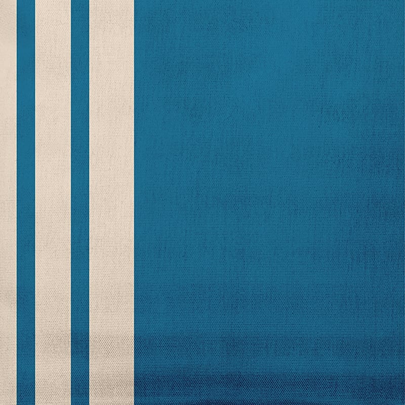 Stripe Decorative Throw Pillow - 14" x 20" - Autumn Blue