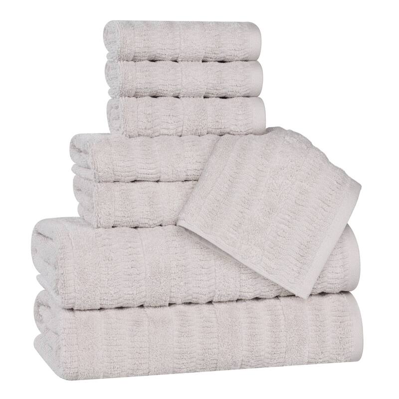 Superior Mika Smart Twist Cotton 8 Piece Towel Set
