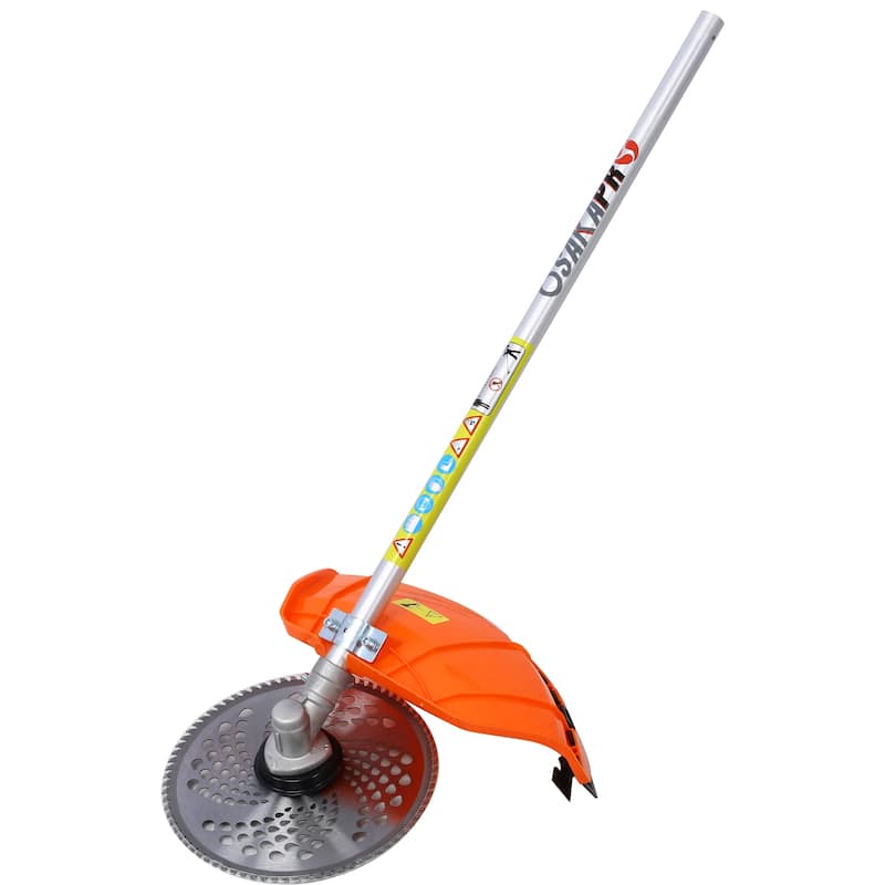 10 in 1 Multi-Functional Trimming Tool, 33CC 2-Cycle Garden Tool System with Gas Pole Saw, Hedge Trimmer, Grass Trimmer