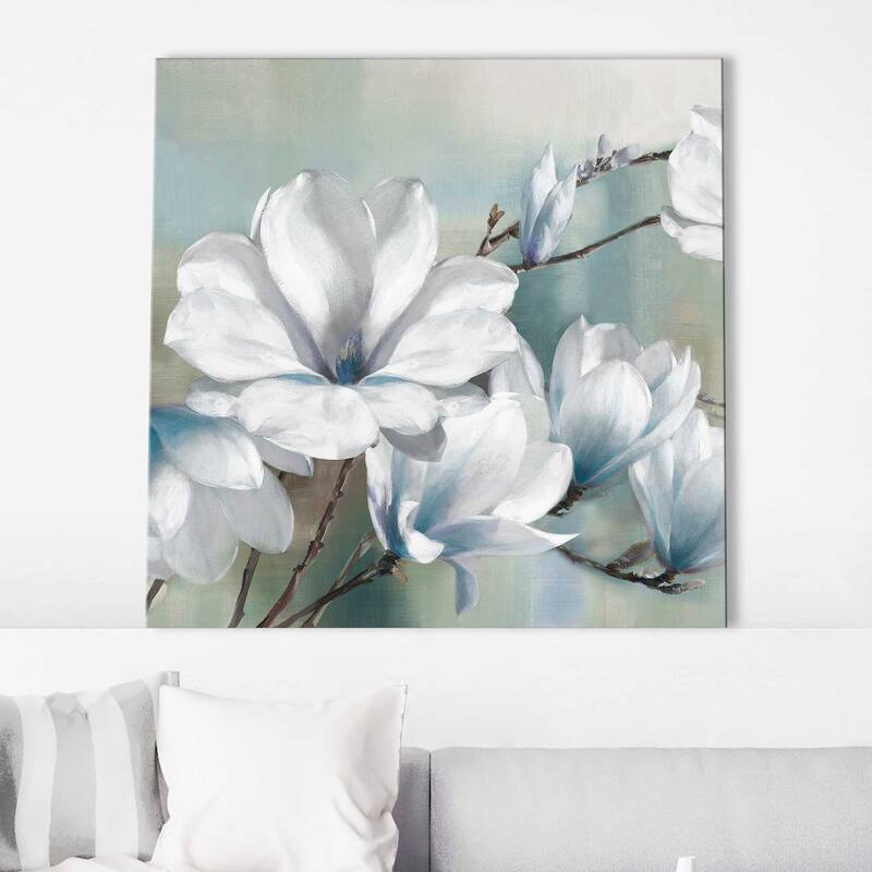 "Spring Magnolias" by Rogier Daniels Print on Canvas