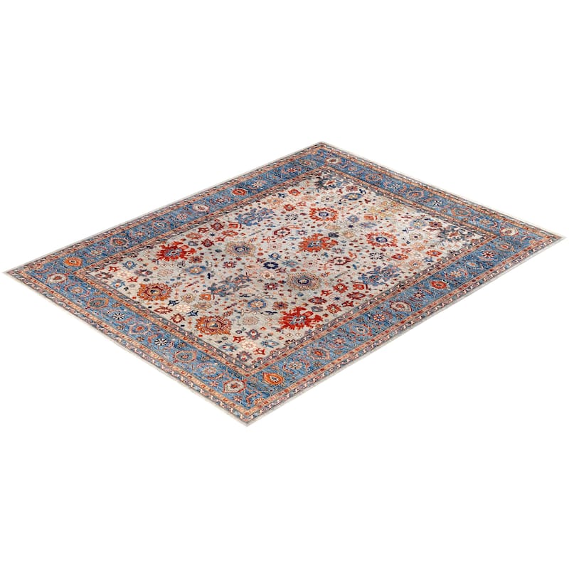 Serapi One-of-a-Kind Hand-Knotted Area Rug - Gray - 8' 11" x 11' 9"