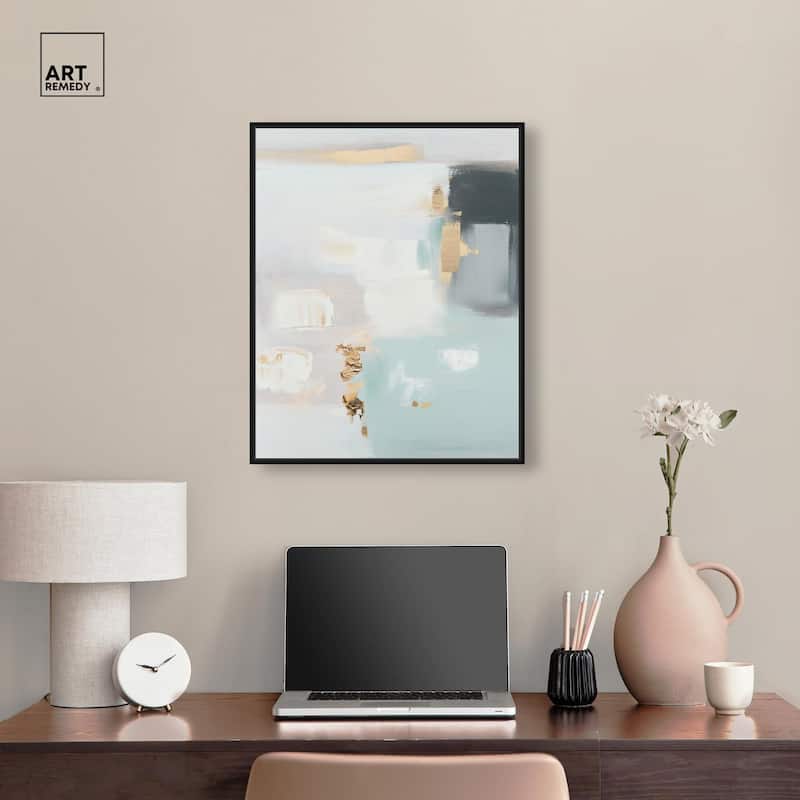 Misty Luxe I Canvas by Art Remedy