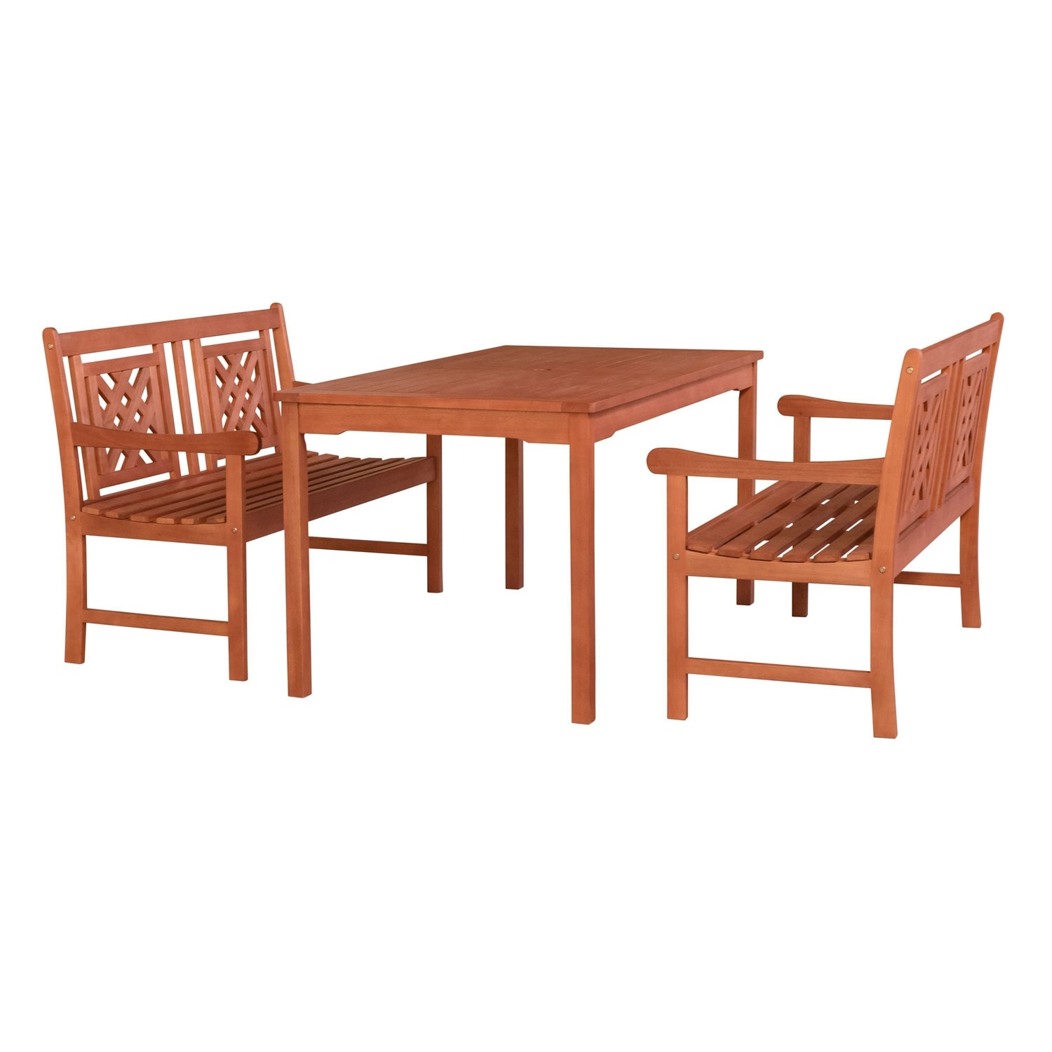 Vifah outdoor best sale wood bistro set