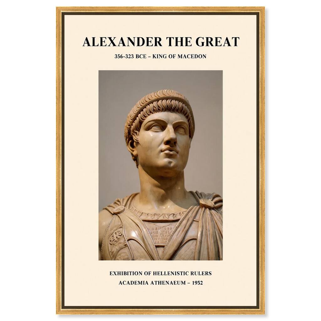 Alexander the Great Canvas by Art Remedy