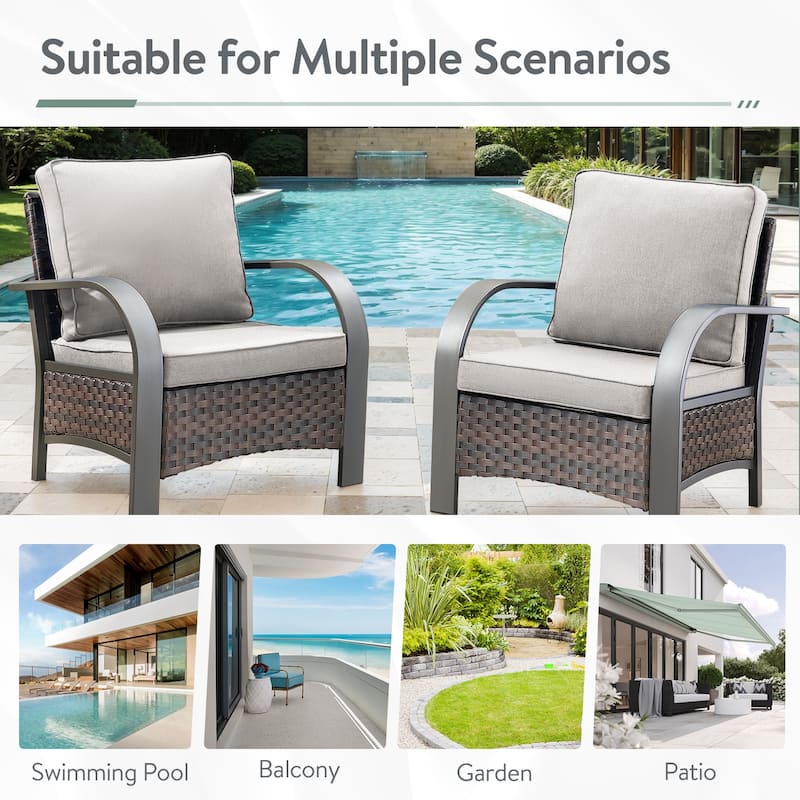Pocassy Outdoor Patio Furniture Set