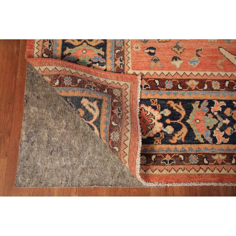 Vegetable Dye Sultanabad Oriental Area Rug Handmade Wool Carpet - 8'3" x 9'7"