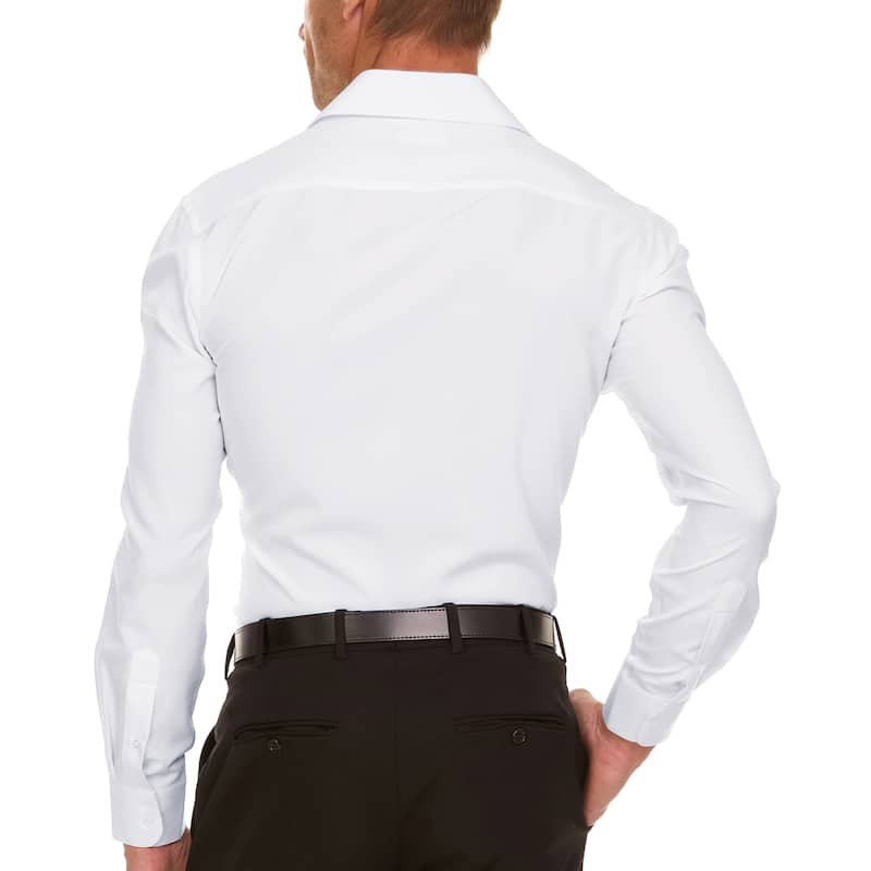 Nautica Men's Wrinkle-Resistant Performance Dress Shirt - Slim Fit