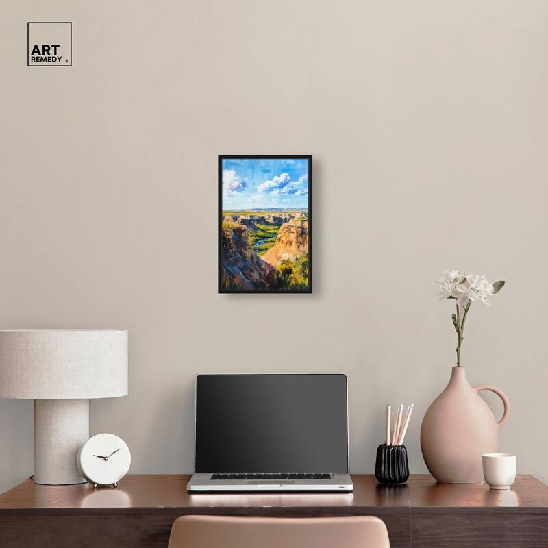 Rolling Hills and Sky II Canvas by Art Remedy