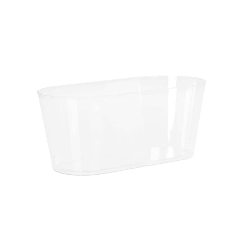Plastic Porto Plant Box Transparent- A - A