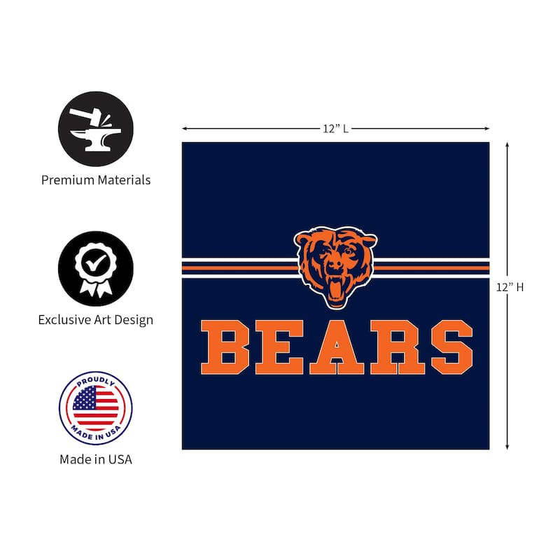 Chicago Bears Foam Core Wall Decor