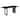 Astra 55"-71" Extending Dining Table for 4-8 - Sintered Stone or Glass Top - Modern Expanding Kitchen Table with Metal Base