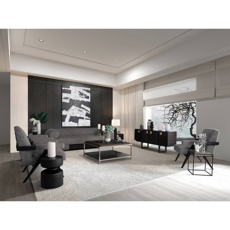 Sagebrook Home Ceramic Vase Contemporary Ivory and Beige Ridged Design Floral Vase For Decorative Table Accent