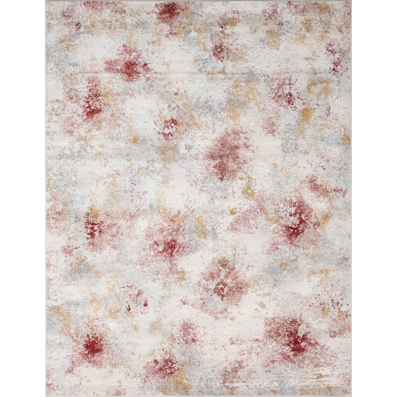 Noori Rug Louis High-Low Isabelle Rug - 9'9" x 13'9" - Ivory/Grey