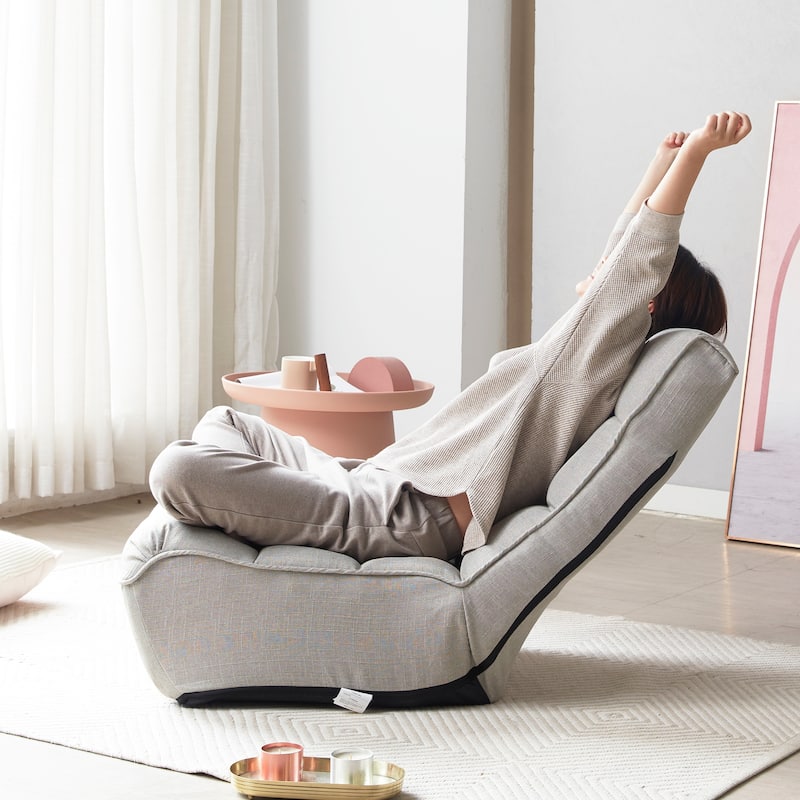 Adjustable Floor Game Chair Lazy Reclining Chair