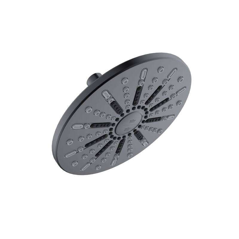 Design House Ian 1.8 GPM Multi Function Shower Head - Matte Black