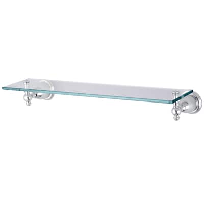 Kingston Brass English Vintage Glass Shelf