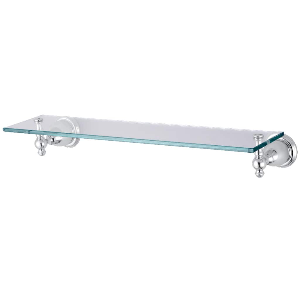 Kingston Brass English Vintage Glass Shelf