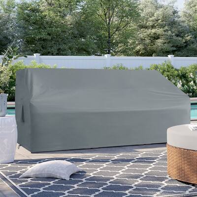 Subrtex Outdoor Bench Cover Waterproof Couch Cover Patio Furniture Protector