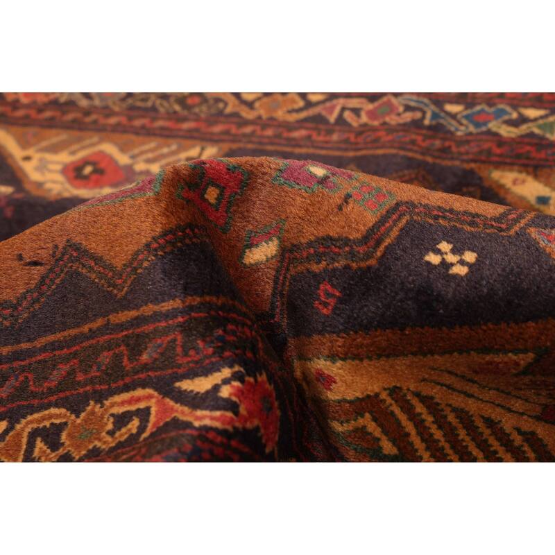 ECARPETGALLERY Hand-knotted Teimani Brown Wool Rug - 3'8 x 6'1