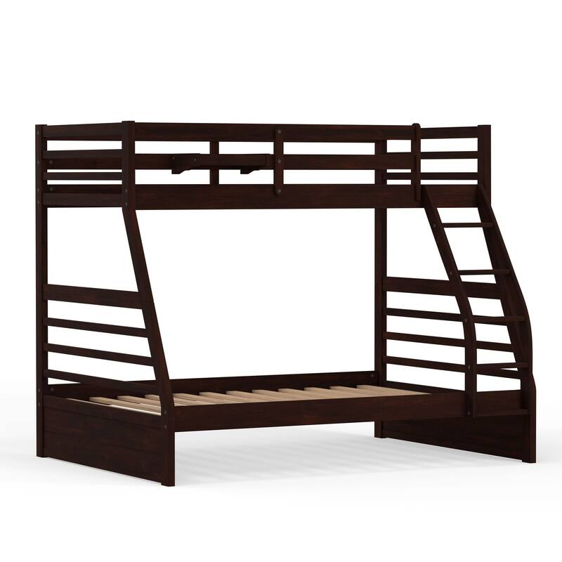Plana Wood Bunk Bed and Hanging Nightstand