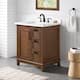Option Antique Coffee / Cultured Marble Top