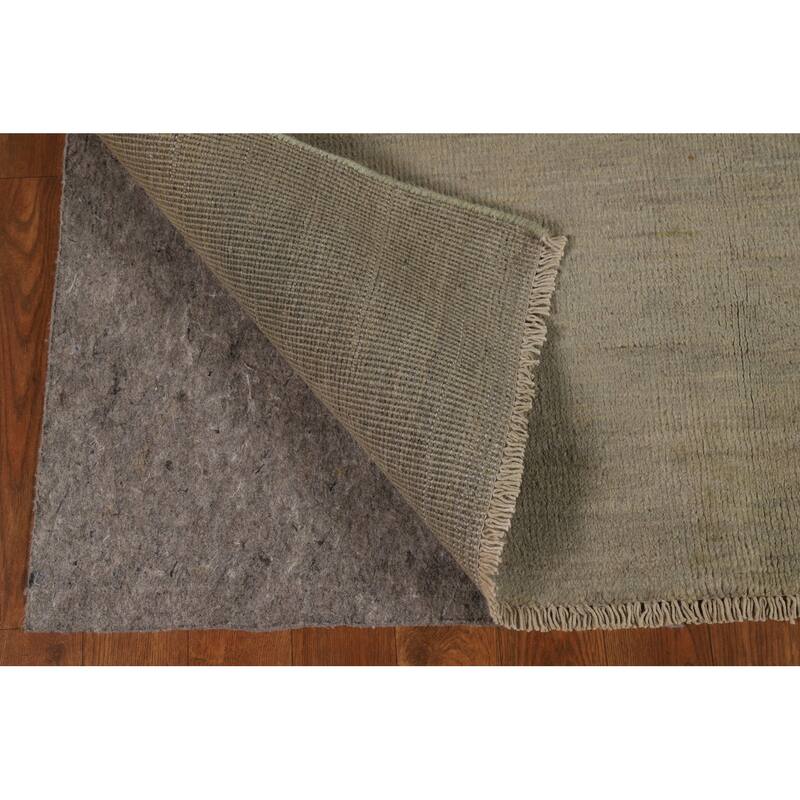 Gabbeh Modern Rug Hand-Knotted Oriental Wool Carpet - 3'10"x 5'9"