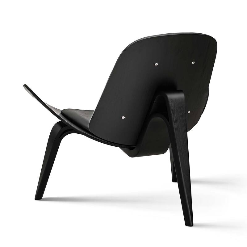 Mid Century Modern Lounge Tripod Design Shell Chair