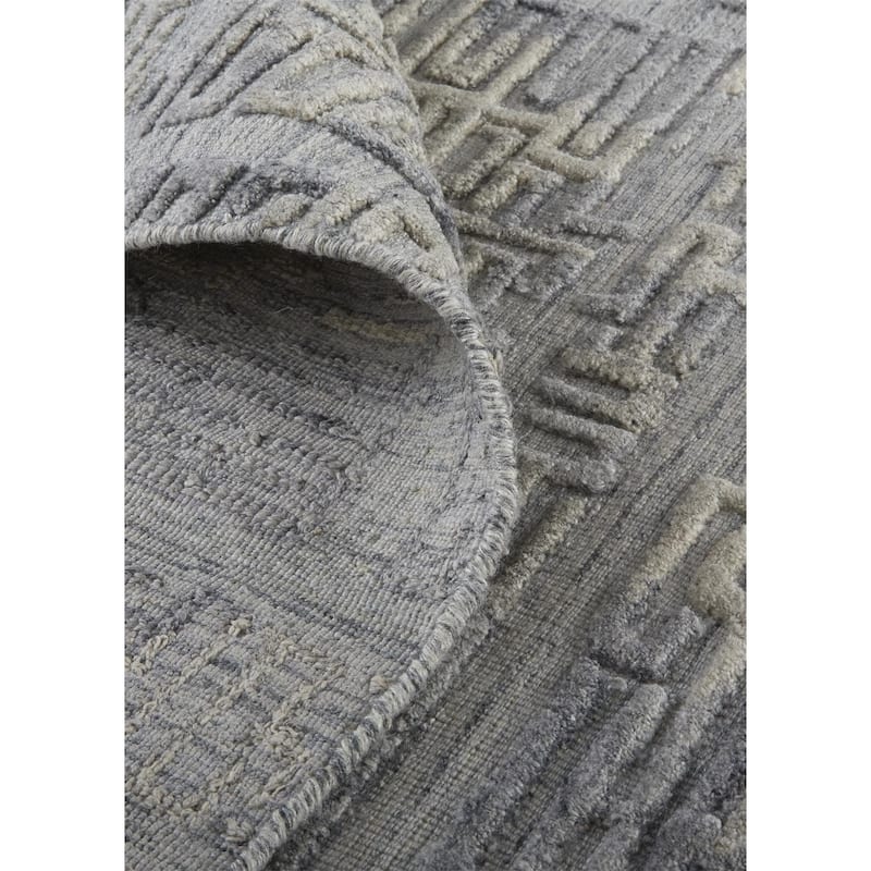 Xuta Abstract Modern Woven Durable Area Rug By HomeRoots - 10' Runner