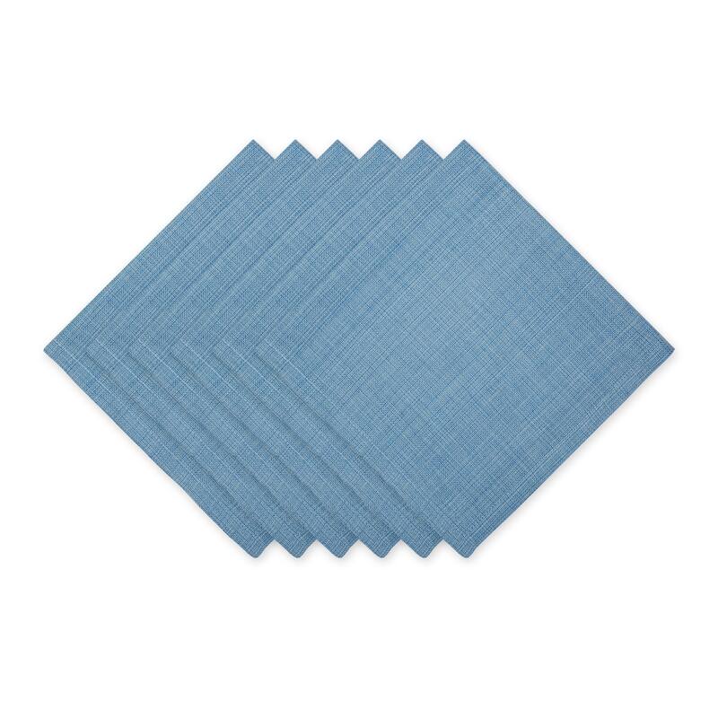 Variegated Artichoke Napkin (Set of 6) - 20x20 - Light Blue