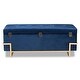 preview thumbnail 6 of 10, Parker Glam and Luxe Storage Ottoman