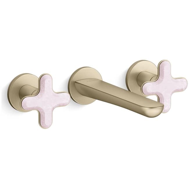 Kallista P32076-RST 002 Collection 1.2 GPM Wall Mounted Vessel - Brushed French Gold