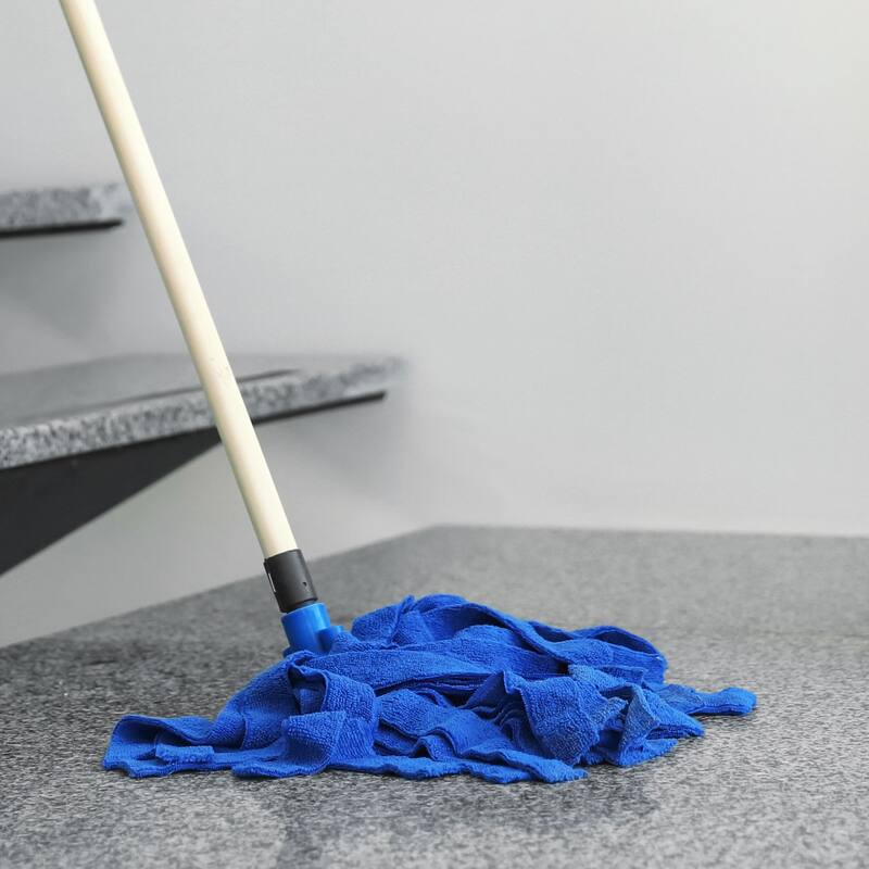 Commercial Mop Heads Replacement Polyester Fiber Cleaning Pads