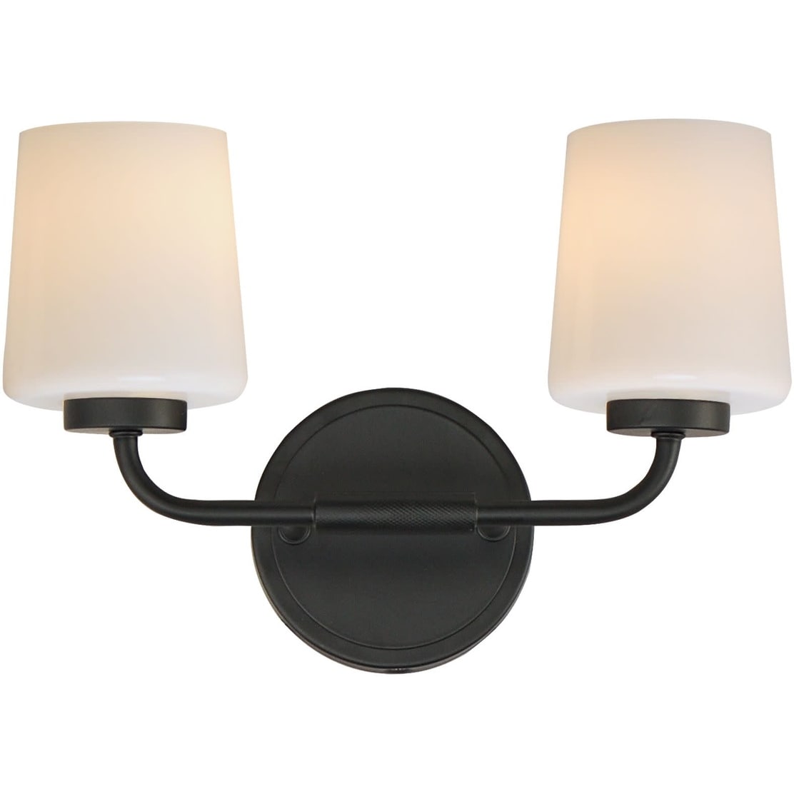 Maxim 12692WT Durham 2 Light 10" Tall Wall Sconce