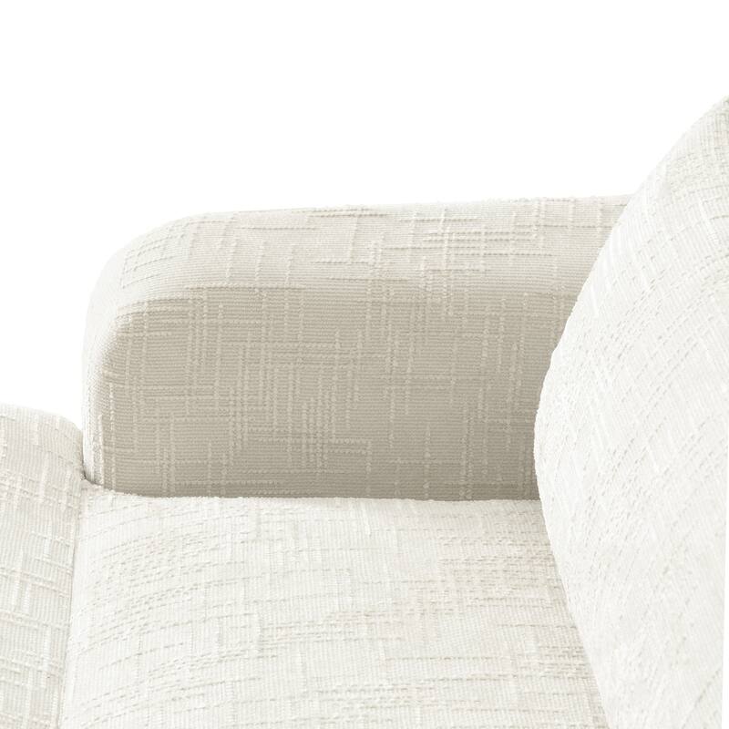 Chenille Sofa Bed with Extra-Deep Seat by Harper&Bright Designs