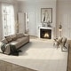 preview thumbnail 1 of 202, SAFAVIEH Laguna Shag Verdiana Solid Color 2-inch Thick Rug.