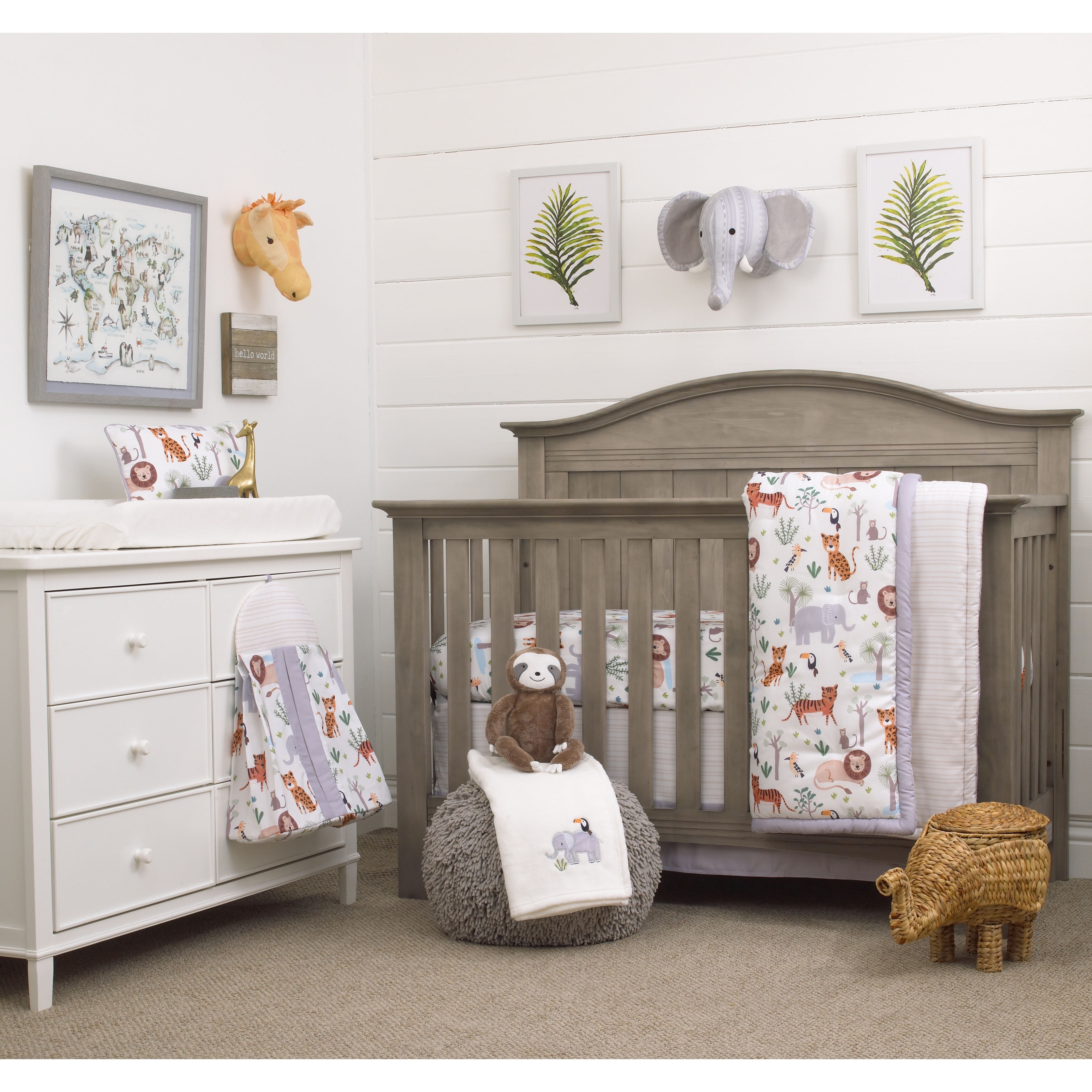 Safari cot bedding shop